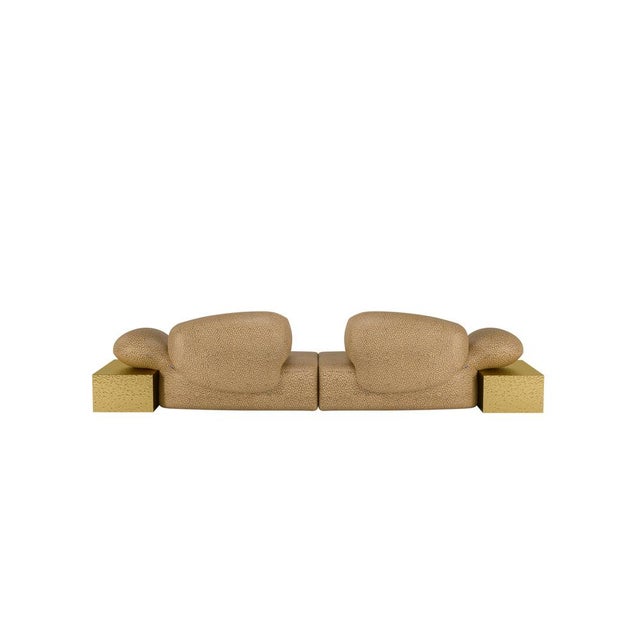 Beige Viv Id Sofa by Malabar For Sale - Image 8 of 13
