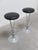 Piet Hein Danish Modern Bar Stools by Piet Hein for Fritz Hansen, 1960s, Set of 2 For Sale - Image 4 of 13