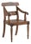 Vintage Anglo-Indian Teakwood Armchair For Sale