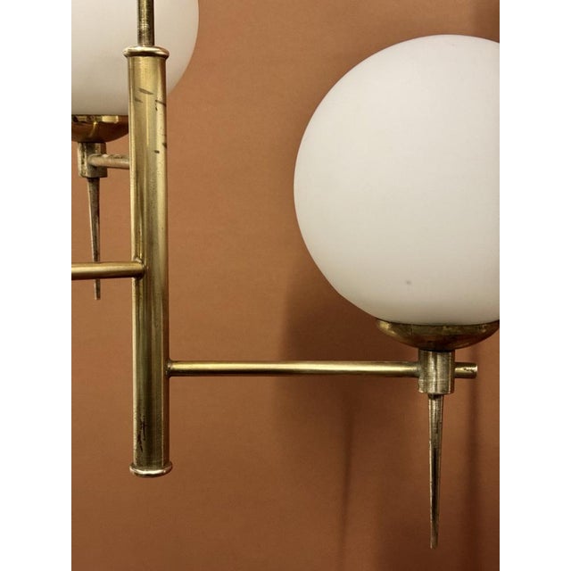 1950s Chandelier from Maison Lunel, France, 1950s For Sale - Image 5 of 9