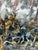 Large Oil on Cardboard Landscape Painting From 70's For Sale - Image 14 of 15