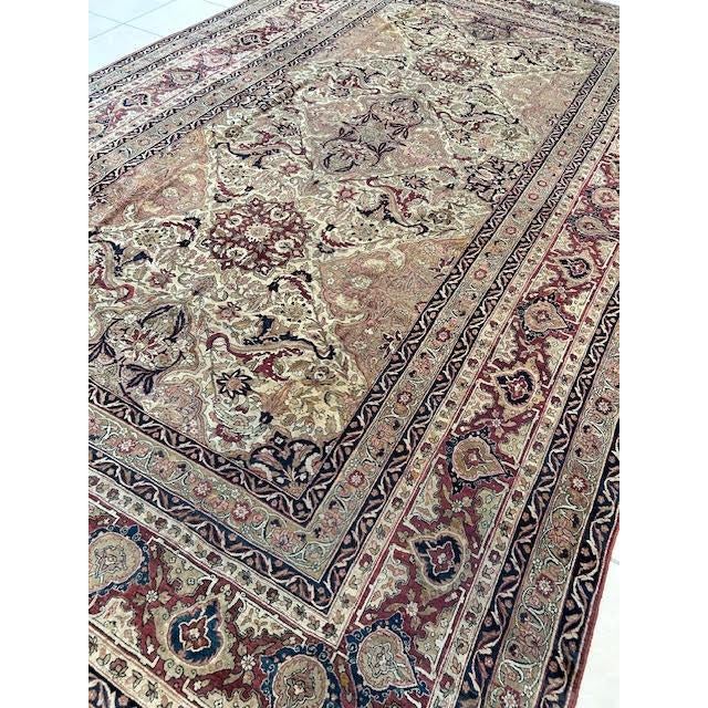 1910's Antique Persian Kermanshah Palace Carpet , 10'9 X 18'2 For Sale In New York - Image 6 of 7