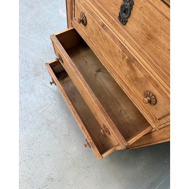 Antique Country Chest of Drawers in Pine, 1890s For Sale - Image 13 of 14