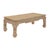 Worlds Away Matthew Izzo Home Guinevere Natural Woven Rattan Ming Style Coffee Table For Sale - Image 4 of 8