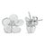 Discover the splendor of sustainability and timeless beauty with these exquisitely designed 10K white gold stud earrings,...