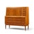 Mid-Century Modern Erling Torvits Mid Century Danish Teak Secretary Desk For Sale - Image 3 of 12