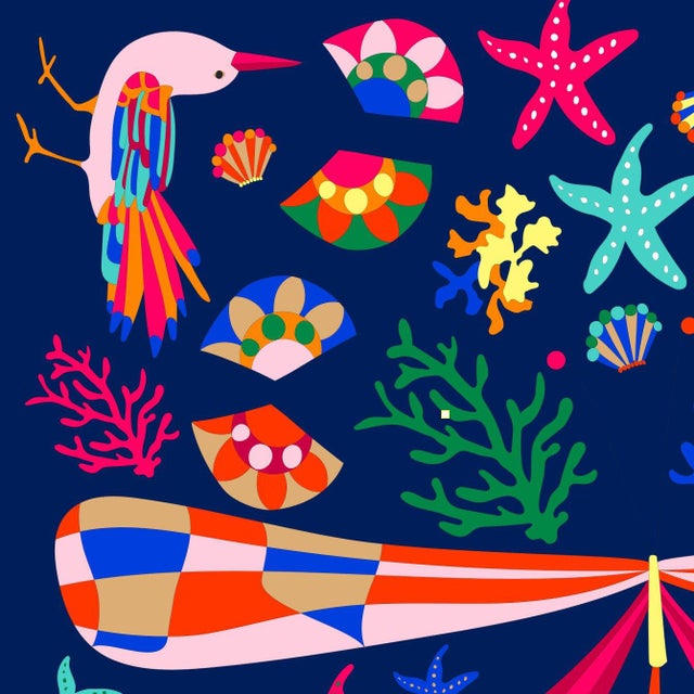 Contemporary Alto Duo, F&F Marine, Art Print For Sale - Image 3 of 6