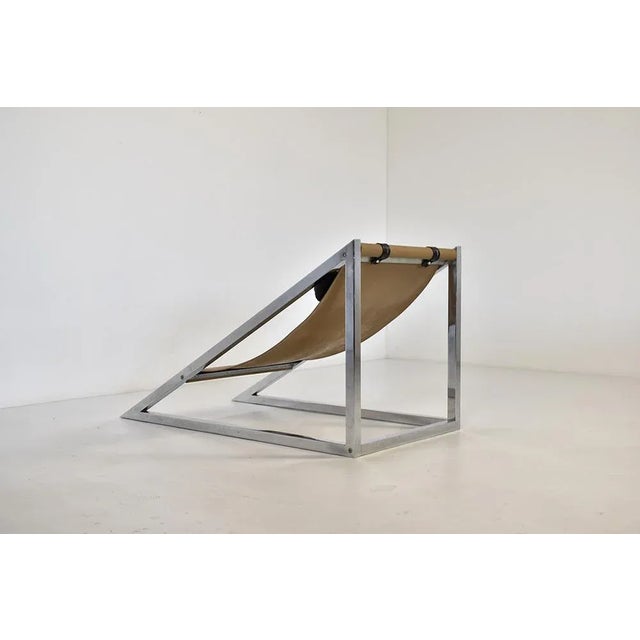 Italian Mies Lounge Chair by Archizoom for Poltronova, 1960s For Sale - Image 3 of 9