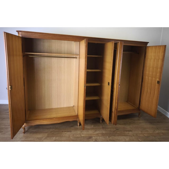 Vintage French Louis XVI Style Wardrobe For Sale - Image 11 of 13