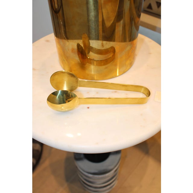 Metal Heritage Lidded Ice Bucket For Sale - Image 7 of 7