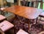 Late 20th Century Classic Solid Wood Double Pedestal Dining Table For Sale - Image 12 of 12