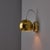 Goffredo Reggiani 1970s Goffredo Reggiani 'Eyeball' Adjustable Perforated Metal Wall Lamps - a pair For Sale - Image 4 of 18