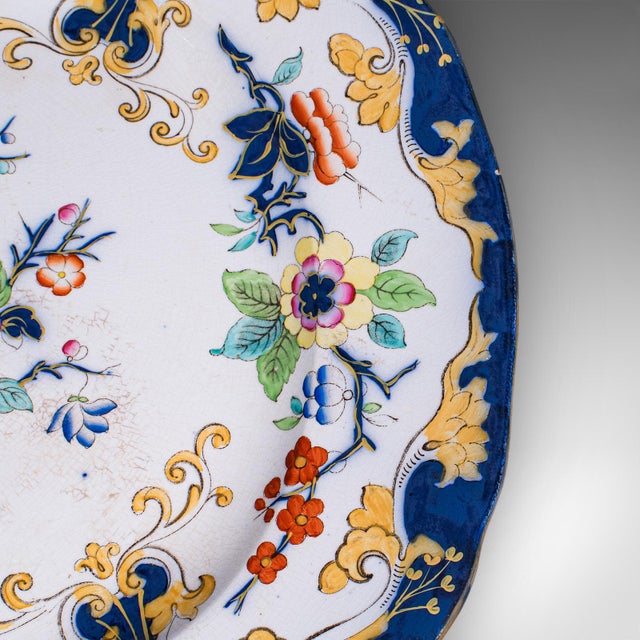 Ceramic Antique Game Plate, English, Ceramic, Meat Serving Platter, Poultry, Victorian For Sale - Image 7 of 9