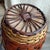 Wood Vintage 20th Century Earthenware Jar Vase With Bamboo and Wickerwork For Sale - Image 7 of 18