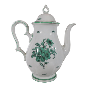 1950s Rosenthal Coffee Pot in Green Bloom