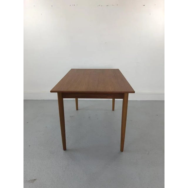 Wood Extendable Dining Table, Denmark, 1970s For Sale - Image 7 of 18