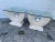Vintage Postmodern Tessellated Mactan Stone/Travertine Side Tables Attributed to Magnussen Ponte - Set of 2 For Sale - Image 14 of 15