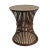 Iron Rivet Band Side Table For Sale - Image 9 of 9