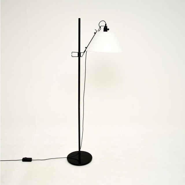 A very interesting and stylish vintage Spanish floor lamp by Joan Antoni Blanc for Metalarte, dating from the 1980’s. Joan...