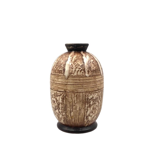 Art Deco Ceramic Vase by Louis Auguste Dage, 1930 For Sale - Image 16 of 18