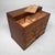 Brown Antique Japanese Haribako Sewing Box, 1920s For Sale - Image 8 of 13