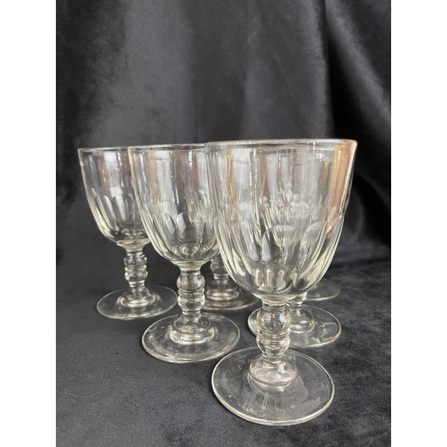 Baccarat Médicis Glasses, Late 19th Century, Set of 6 For Sale - Image 6 of 17