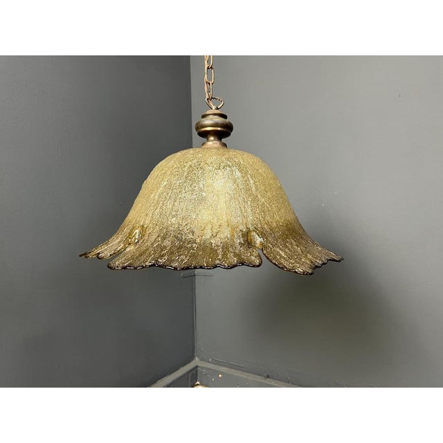 Vintage Murano Glass Pendant Light, 1960s For Sale - Image 13 of 14