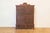 Wood Dutch Rococo Revival 1890s Bombé Vitrine Display Cabinet with Carved Medallion For Sale - Image 7 of 11