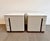 2020s Pair of Poltrona Frau Fidelio Notte Nightstands in Leather and Marble For Sale - Image 5 of 11