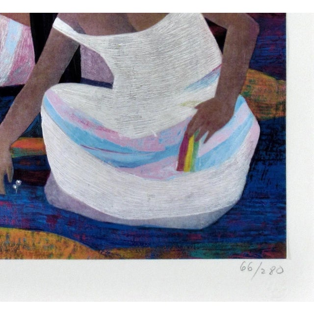 Mario Cespedes, Untitled, Two Women, Circa 1990 For Sale In San Francisco - Image 6 of 9