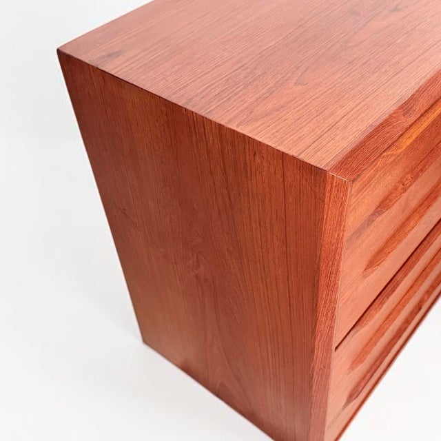 Vintage Teak Chest of Drawers by Ib Kofod-Larsen for Säffle, 1959 For Sale - Image 10 of 18