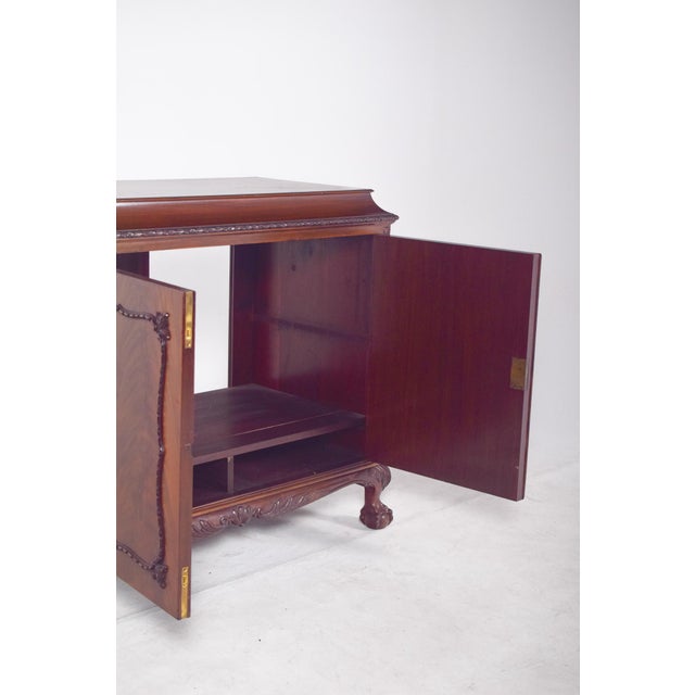 Antique English Sideboard with Bar For Sale - Image 4 of 18