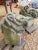Mid 19th Century Pair of Antique Carved Granite Lion Heads For Sale - Image 5 of 12