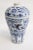 Vintage Blue and White Meiping Vase. For Sale In Los Angeles - Image 6 of 6