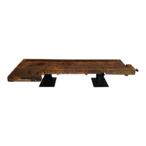 Antique Carpenters Bench Coffee Table