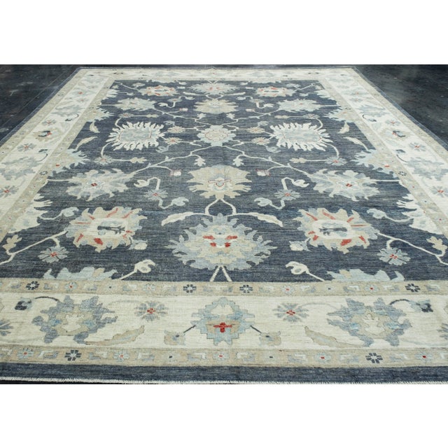 Oushak Rug 12'1" x 13'11" #17650 Explore a curated collection of hallway runners, wool rugs, and handmade masterpieces at...