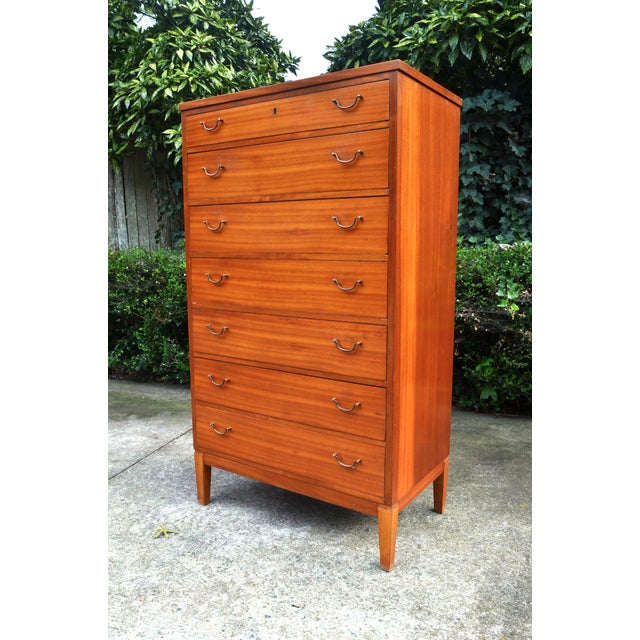 Danish Chest of Drawers, Attributed to Peter Hvidt For Sale - Image 9 of 10