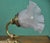 Mid-Century Modern Metal and Glass Wall Light, 1950s For Sale - Image 3 of 8
