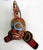 Beautiful carved wood mask from Pacific North West, Great carving with amazing original paintin beautiful colors. As seen...