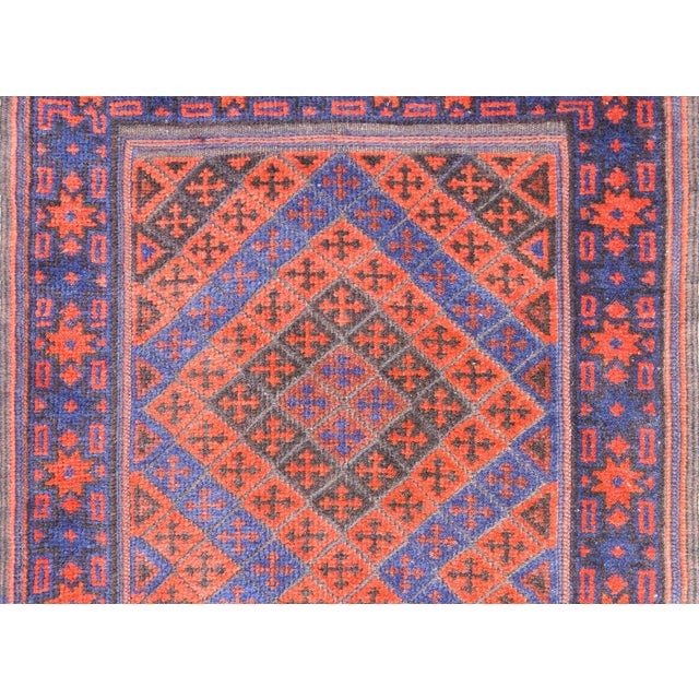 Mid 20th Century Vintage Afghani Baluch Runner For Sale - Image 5 of 15