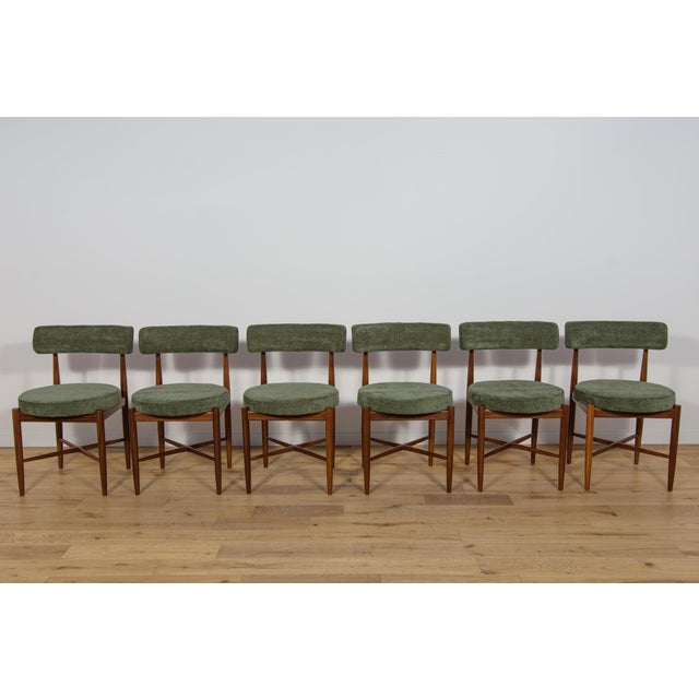 1960s Mid-Century Teak Dining Chairs by Ib Kofod Larsen for G-Plan, 1960s, Set of 6 For Sale - Image 5 of 18