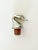 Modern Vintage Silver Duck Wine Bottle Stopper For Sale - Image 3 of 7