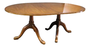 Kittinger Fruitwood Dining Table W/Extension