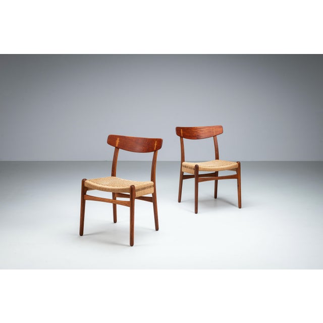 CH23 Dining Chairs by Hans J. Wegner for Carl Hansen & Søn, 1960s, Set of 4 For Sale - Image 6 of 17