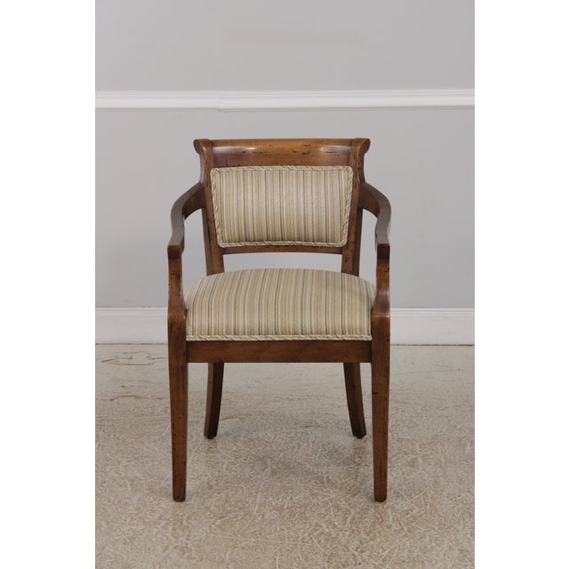 Age: Approx: 20 Years Old Details: Clean Well Cared For Upholstery High Quality Construction Cane Seat Side Chairs Country...