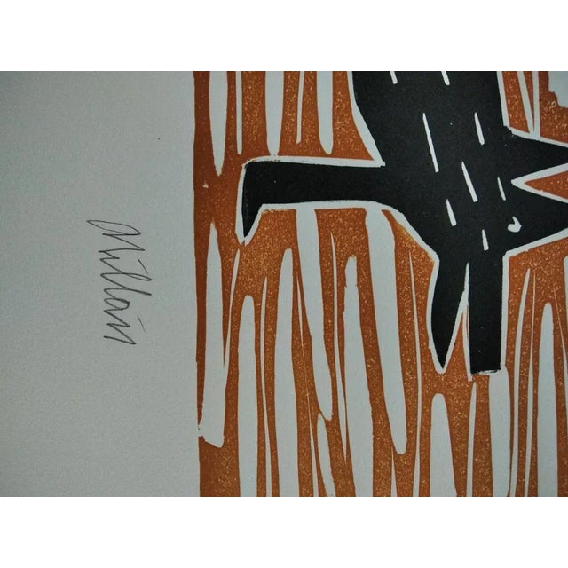 Domingo Millan, Composition, 1990, Engraving For Sale - Image 6 of 7