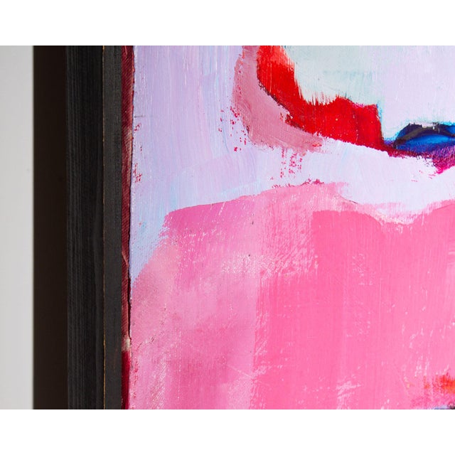 1960s 1969 Abstract Oil on Canvas Painting by George Coggeshall For Sale - Image 5 of 9