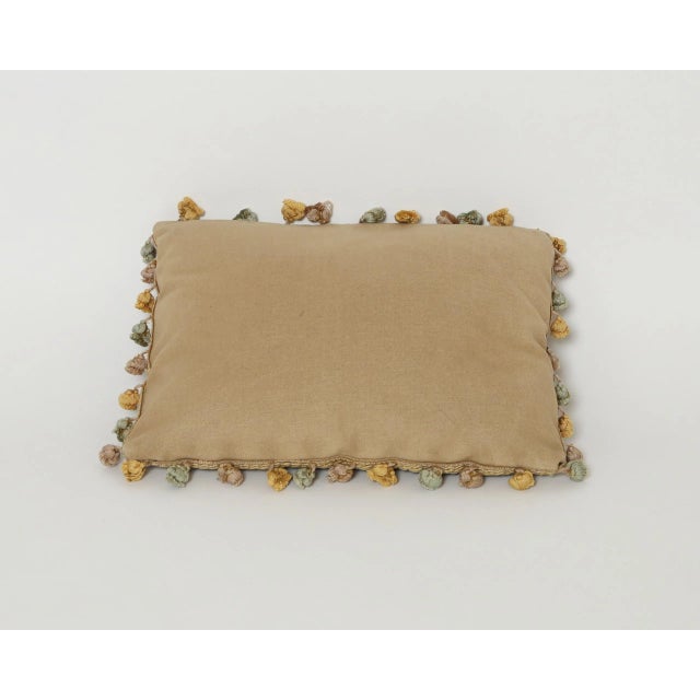 Late 18th Century Antique Tapestry Pillows With Tassels - Set of 4 For Sale - Image 9 of 13