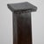 Column in Ebonized Wood Engraved on the Front, Italy, 1920 For Sale - Image 13 of 18
