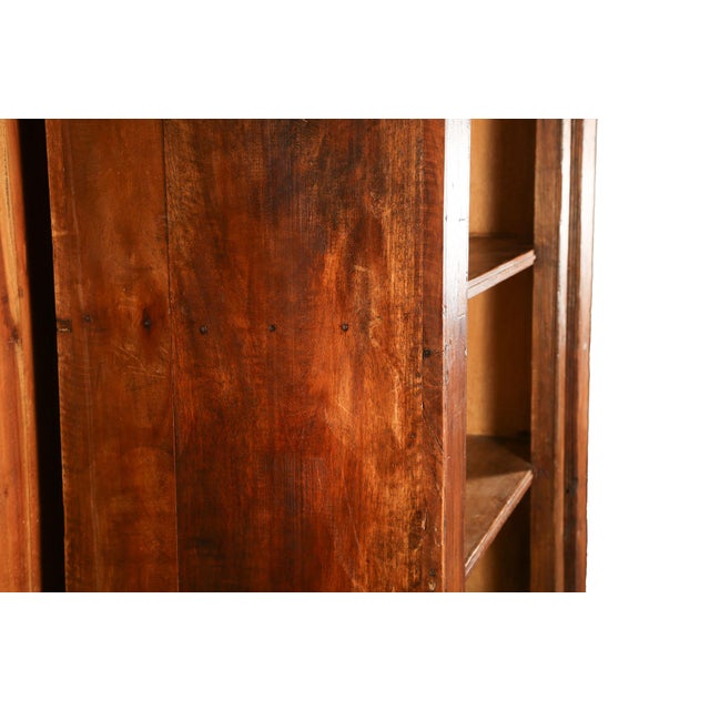 Indian Teak Doorframe Now Bookcase, 19th Century With Later Elements For Sale - Image 12 of 18